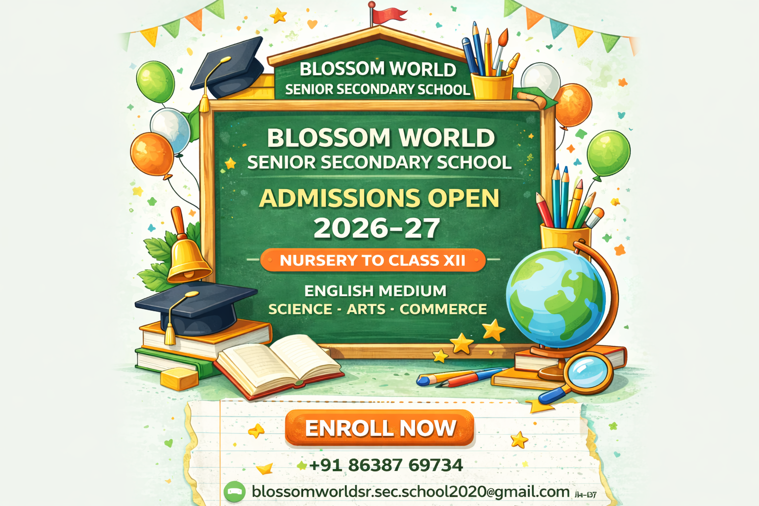Admissions Open 2026-27